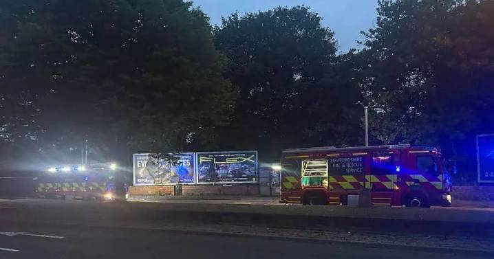 A34 homeless camp goes up in flames forcing road to close