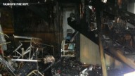 2 firefighters, 1 resident hospitalized after Falmouth blaze