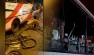 Detonan explosivo en cúster de la empresa “Huandoy” en Lima Norte en horas de la madrugada