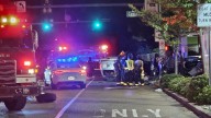 Overturned car in Midtown blocks Cooper St. at Central