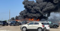 Building that caught fire at Chevy of West dealership Thursday considered a total loss