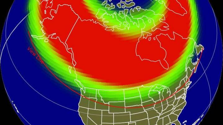 NOAA forecasts show Washington in 'view line' for northern lights