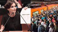 Apoyo de Lilly Téllez y Luis Felipe Calderón Jr. a policía sancionada en el Metro