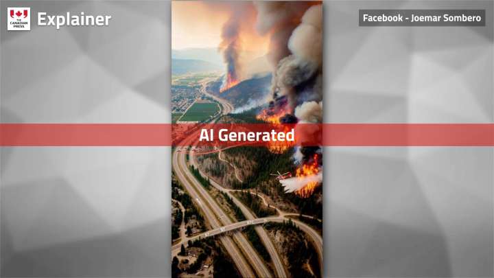 Phoney wildfire images cause confusion on social media. Here are steps to spot them