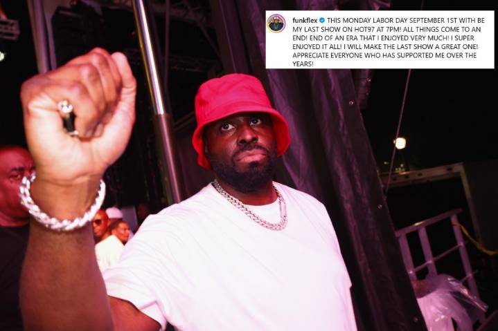 Funkmaster Flex not leaving Hot 97, just moving timeslot