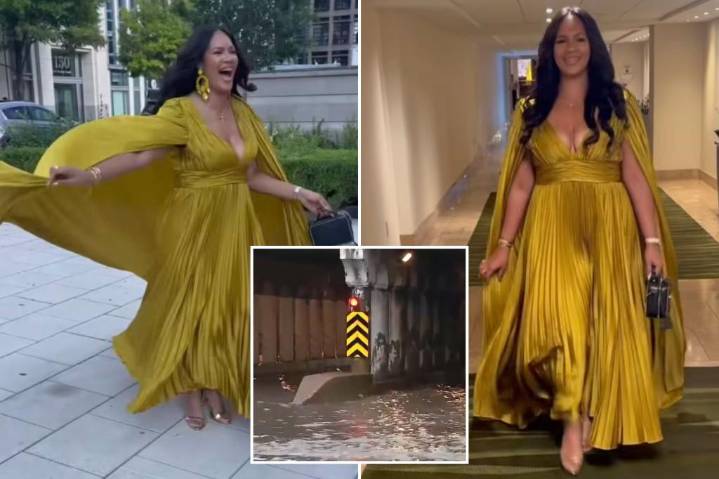 Chicago Alderwoman Stephanie Coleman prancing around Nashville as Ward 16 devastated by storm floods