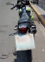 Cae en Chimalhuacán presunto implicado en ataque a vías de comunicación; vehículo con doble identificación
