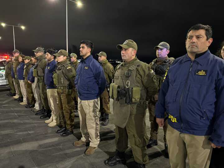 PDI y Carabineros realizan masivo operativo en Los Lagos: más de 30 detenidos y centenares de fiscalizaciones para fortalecer la seguridad regional