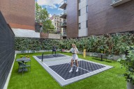There’s a pickleball court at Moxy Williamsburg now