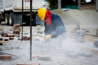 Avanza con más de cinco frentes de trabajo las obras en el Parque Centenario