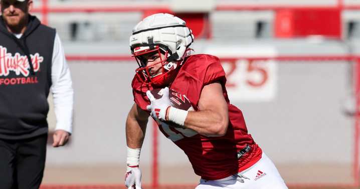 Heinrich Haarberg ready for true debut at tight end in Nebraska’s opener
