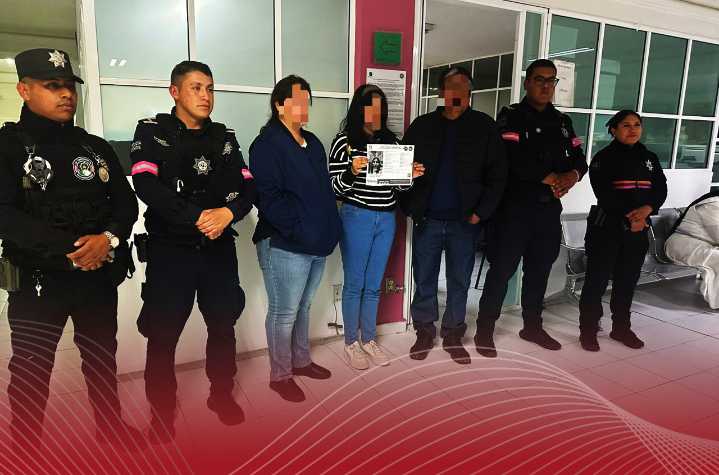 Encuentran a adolescente reportada desaparecida en Toluca
