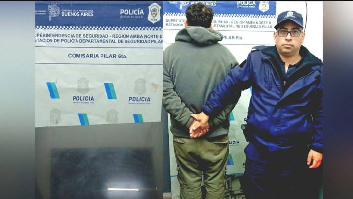 Por las lectoras de patentes, detuvieron a un ladrón que robó en una casa de Villa Rosa