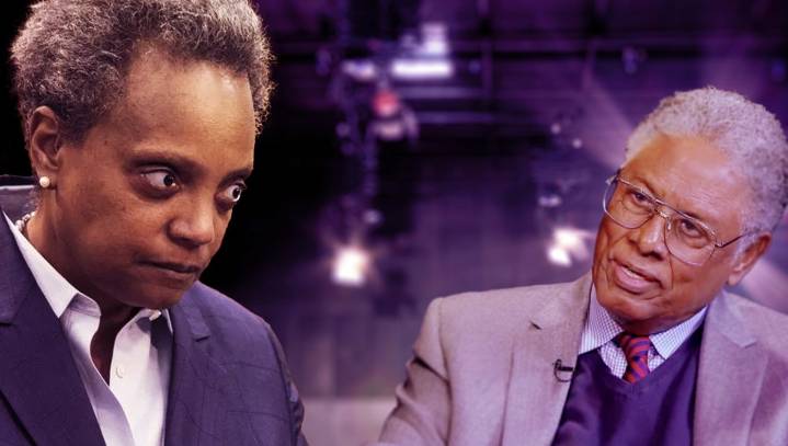 Lori Lightfoot Flees In Terror After Thomas Sowell Takes Her Up On Offer For Black People To Interview Her