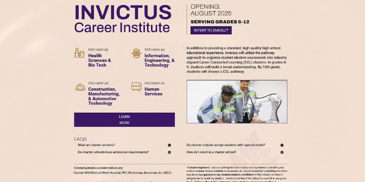 New charter school in Bessemer aims to prepare students for health care careers