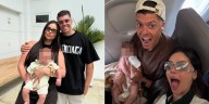 La Segura enterneció las redes sociales al compartir el primer viaje de su hijo Lucca, que conoció a su tatarabuela