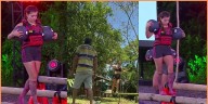 Esta es la pista que el papá de María C le construyó en su casa para que la llanera entrenara antes del ‘Desafío 2025′