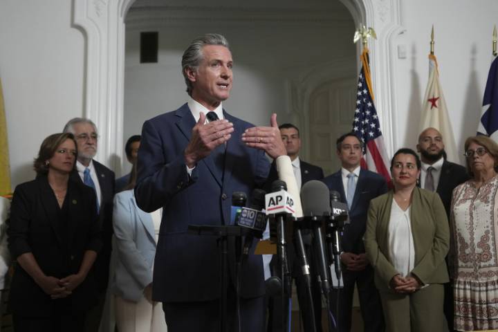 Analysis: Calif. Gov. Gavin Newsom’s decision to fight fire with fire could have profound political consequences