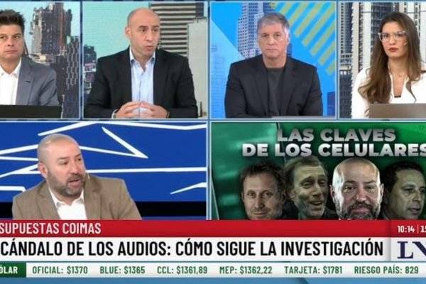 Trebucq repasó en vivo el mensaje que le pasaron desde el gobierno y dijo que Spagnuolo es "un funcionario de cuarta línea"