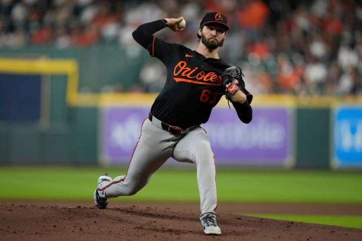 Orioles right-hander Young loses perfect-game bid on infield single in the 8th inning vs Astros