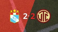 Liga 1: Sporting Cristal y UTC firman un empate en dos