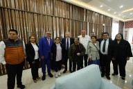 Canciller acude a supervisar oficina de pasaportes en Valle de Chalco