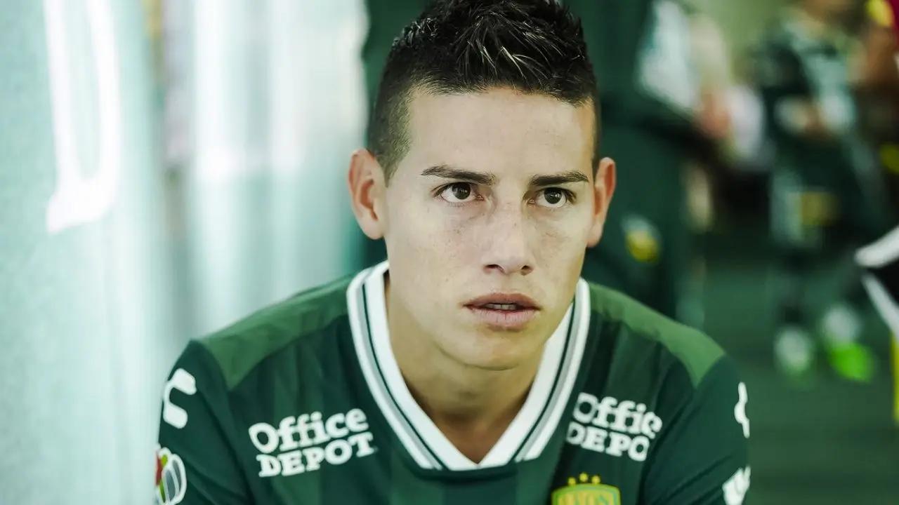 Le coquetearon a James Rodríguez en México; “es un angelito, le dije que se quede mucho tiempo”