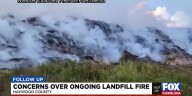 Mulch fire sending smoke across Haywood County causing concerns, officials say