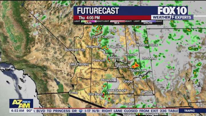 Arizona weather forecast: More storms possible on Thursday in Phoenix