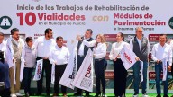 Armenta da inicio a la rehabilitación de estas 10 vialidades en Puebla capital