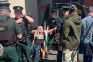 Woman arrested in Belfast for wearing Palestine Action t