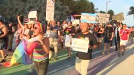 Fort Lauderdale LGBTQ+ residents and allies protest FDOT orders for removal of rainbow symbolism 