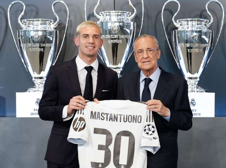 Real Madrid: Franco Mastantuono promete dejar la vida por la camiseta