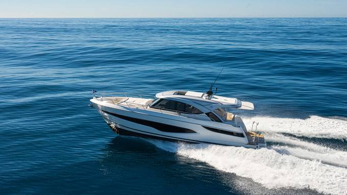 Riviera's Sleek New 45-Foot Yacht Was Inspired by the Mediterranean