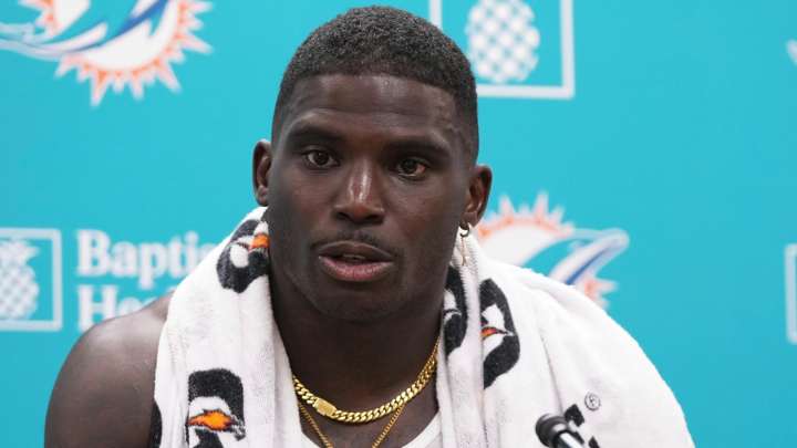 Tyreek Hill sidelined with injury as Miami Dolphins prep for preseason debut