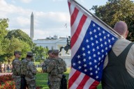 Man detained in flag burning incident near White House