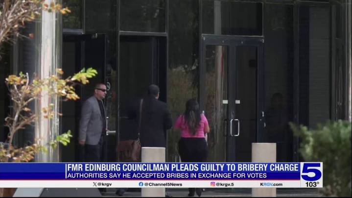 Sentencing set for former Edinburg councilman convicted...