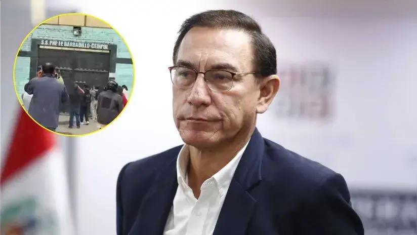 Martín Vizcarra llegó al penal de Barbadillo tras anuncio de ministro Juan José Santiváñez
