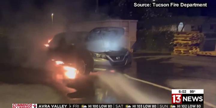 VIDEO: Tucson Fire’s new approach to stopping electric vehicle fires