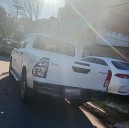 Resistencia: dos hombres resultaron heridos en accidente sobre Avenida Italia