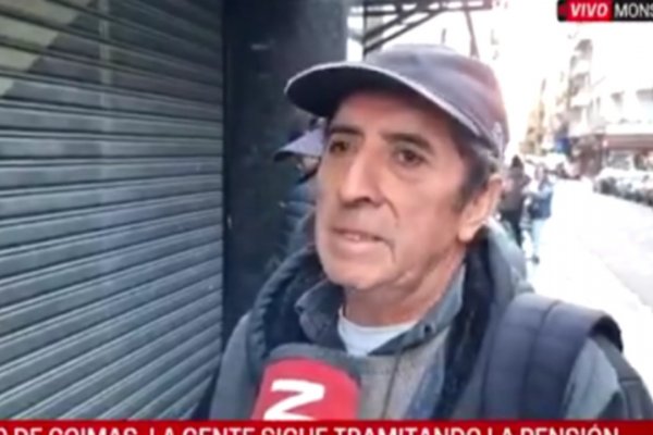 Un hombre con discapacidad se quebró ante las cámaras: "Tengo cáncer y no me puedo operar"