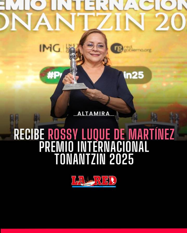 Recibe Rossy Luque de Martínez Premio Internacional Tonantzin 2025