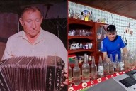Tocó "Kilómetro 11" con botellas de vidrio y sorprendió: así suena uno de los himnos del chamamé