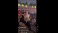 Man seen beating woman at Rose Bowl