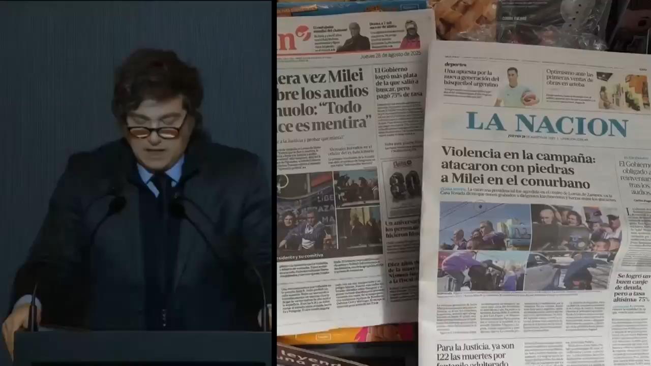 Argentine President Milei goes on defense as corruption scandal involving sister spreads