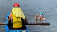 Fleur Sohtz looks to become first New Yorker to complete triple crown of open water swimming