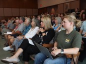 Overflow crowd at city hall for proposed housing project