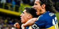 La lupa sobre los goles que le dieron el triunfo a Boca: el aporte clave de Paredes y las rachas quebradas por Merentiel y Cavani