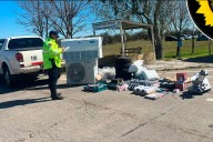 Secuestraron gran cantidad de mercadería ilegal en un control vial en San Jaime