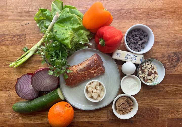Marinated pork tenderloin stars in this budget weeknight meal